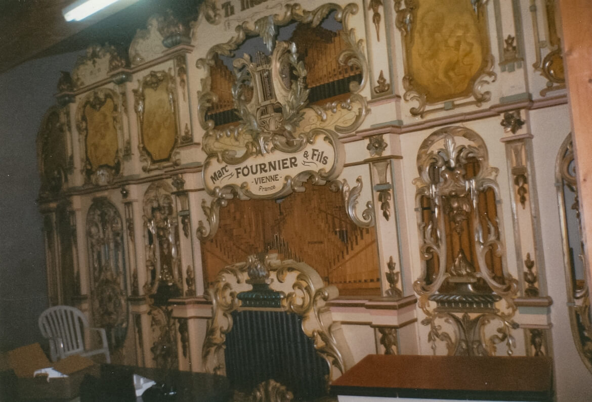 Mortier #952 na een eerste verbouwing door Marc Fournier