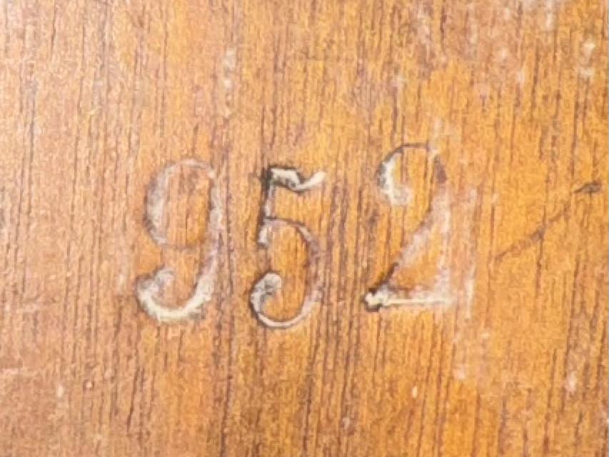 Serienummer in Mortier #952